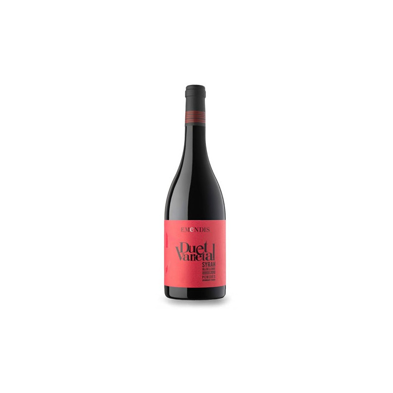 VINO TINTO EMENDIS DUET VARIETAL 2012 D.O. Penedès